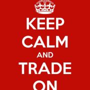 keep calm and trade on